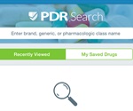 Using the mobilePDR App to Search Drugs and Interactions