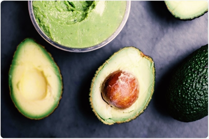 Halved avocados. Image Credit: Natali Zakharova / Shutterstock