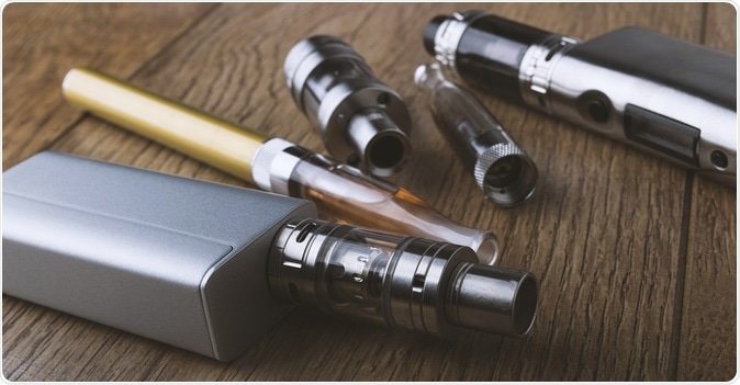 Vaping pen, vape devices. Image Credit: Hazem.m.kamal / Shutterstock