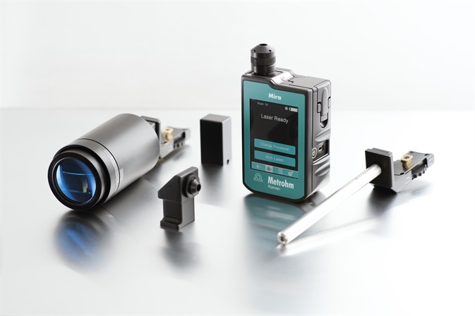 Mira, Metrohm’s handheld Raman spectrometer for real-time analysis and identification