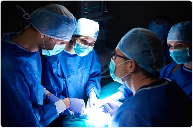 Team of surgeons. Image Credit: Gpointstudio / Shutterstock