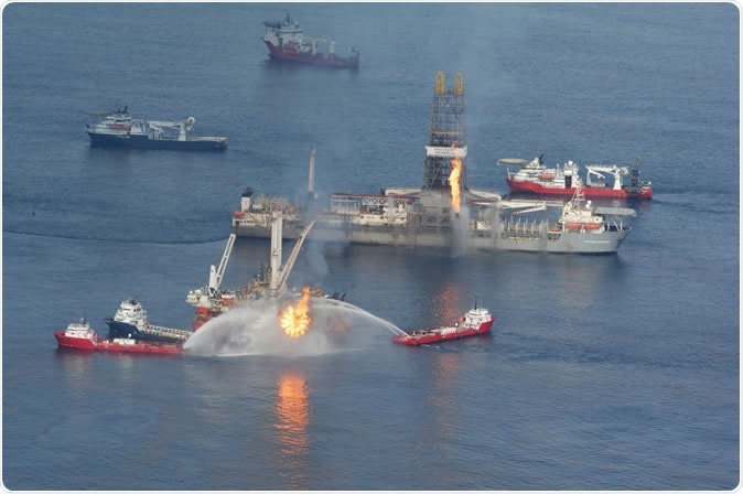 Deepwater Horizon well site, Louisiana. Image Credit: Breck P. Kent / Shutterstock