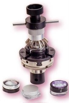 Torque testing lids of face powder pots