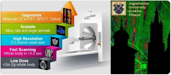 MILabs installs pre-clinical Adaptive microCT scanner at Jagiellonian University in Poland
