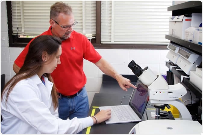 Clemson University graduate student Melissa Heintz and professor William Baldwin recently published their collaborative research in the Journal of Nutritional Biochemistry. Image Credit: Pete Martin / College of Science