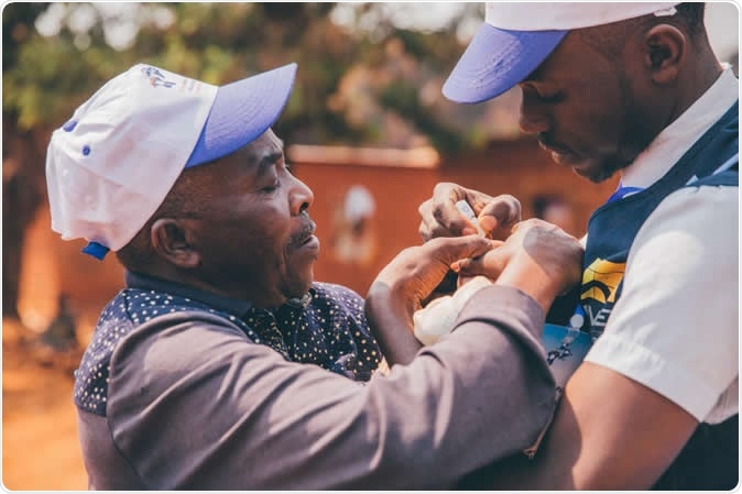 Africa today heads into the last mile to be free of wild polio. Image Credit: WHO