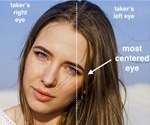 Eye-centring common in 'selfie' photos