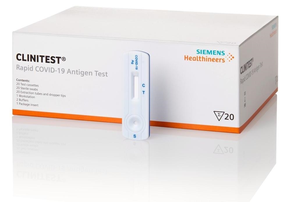 Siemens Healthineers launches rapid antigen test for the detection of SARS-CoV-2