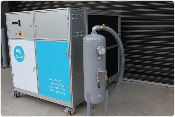 New technology captures CO2 from the atmosphere for use in beverage carbonation