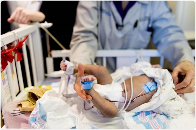 A neonate at Prentice Women