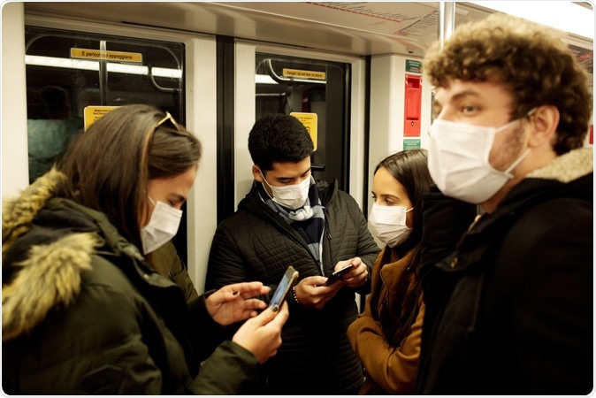 MILANO, ITALY - FEBRUARY 22, 2020: Coronavirus in Italy. Image Credit: Praszkiewicz / Shutterstock