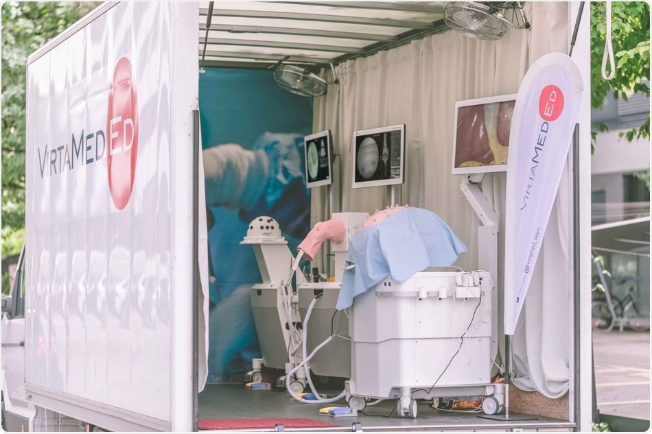 Swiss-based VirtaMed provides surgical training in hospitals with mobile simulation lab Swiss-based VirtaMed provides surgical training in hospitals with mobile simulation lab