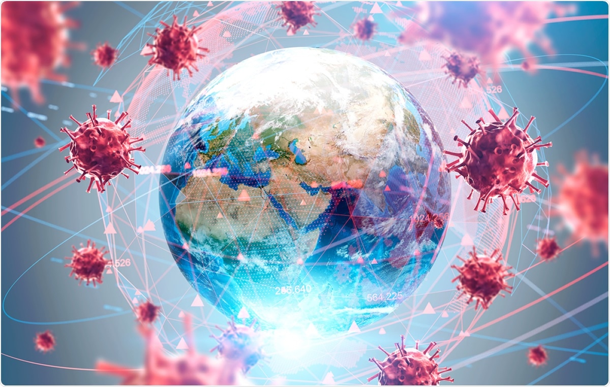 Study: Distinct mutations and lineages of SARS-CoV-2 virus in the early phase of COVID-19 pandemic and subsequent global expansion. Image Credit: ImageFlow / Shutterstock