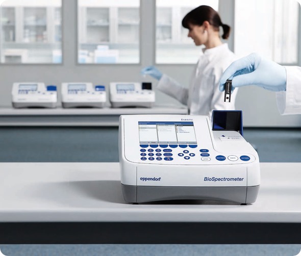 Range of Eppendorf Spectrometers/Spectrophotometers