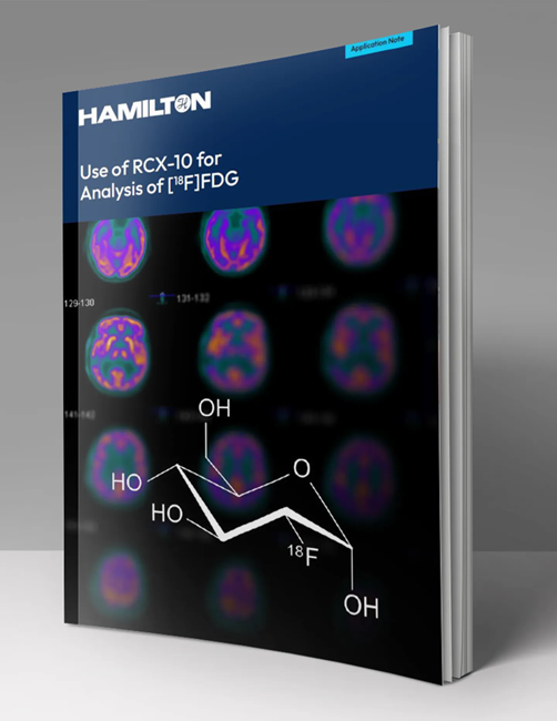 Using an RCX-10 HPLC column for [18F]FDG analysis
