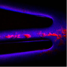 Figure 1-ToFSIMS Image showing contamination on a medical device