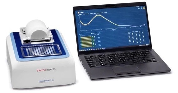 NanoDrop™ Eight Spectrophotometer.