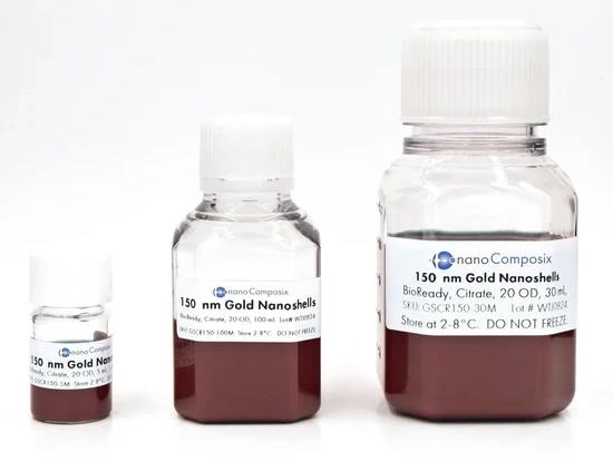 150 nm BioReady gold nanoshells for enhanced lateral flow sensitivity