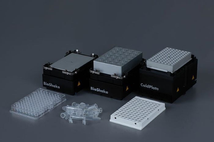 Ultimate thermal and shaking control with the COLDPLATE and BIOSHAKE