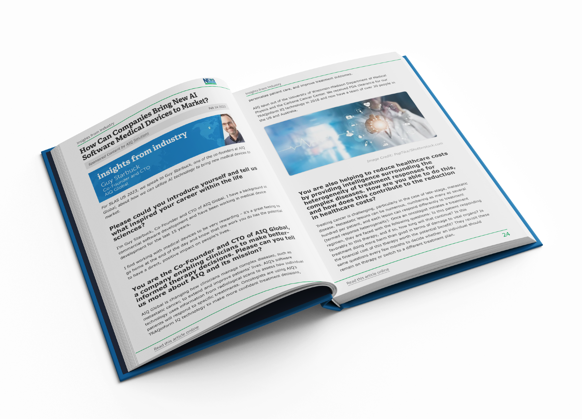 Industry Focus AI in Healthcare eBook