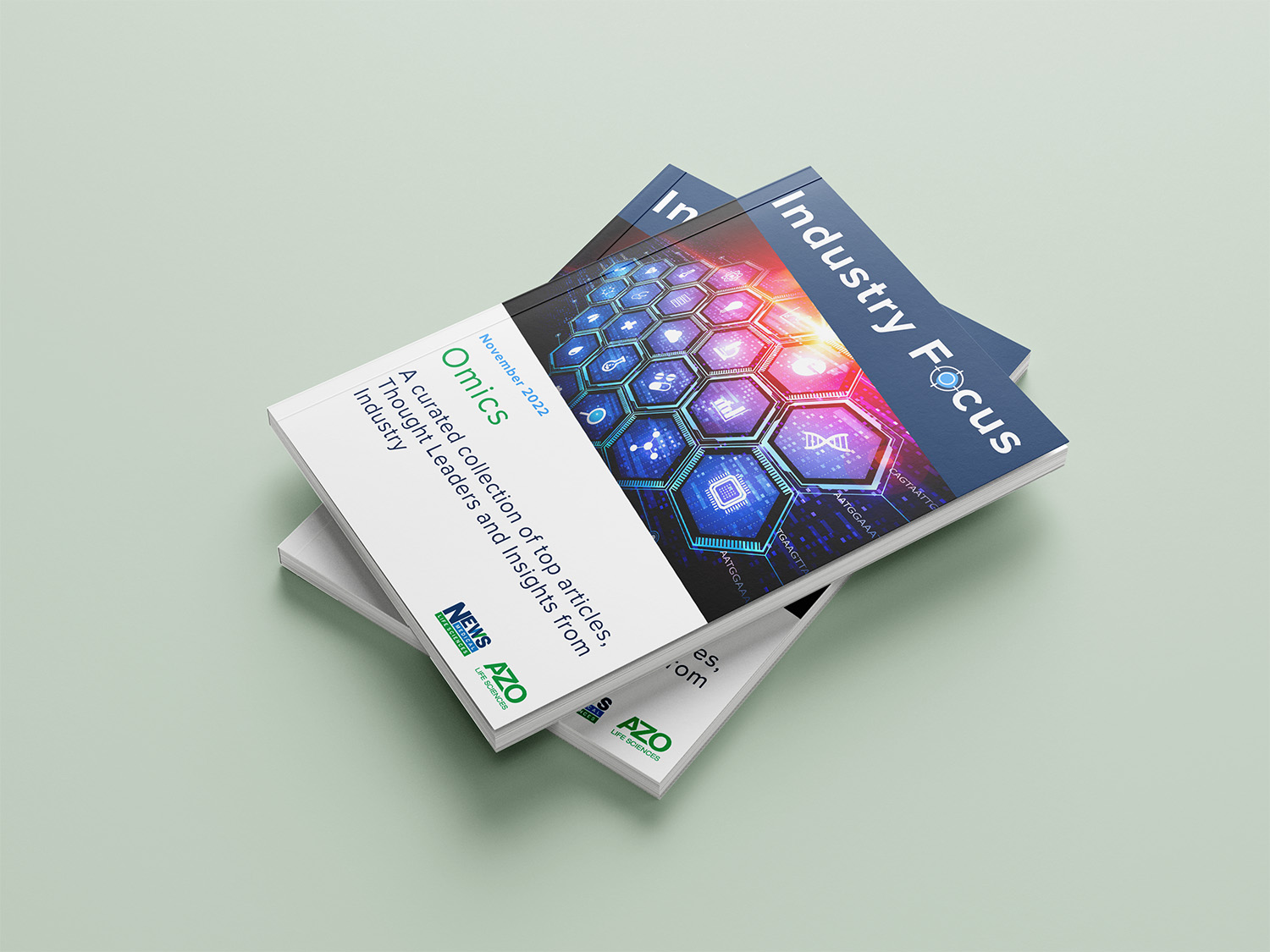 Industry Focus eBook Cover: Omics