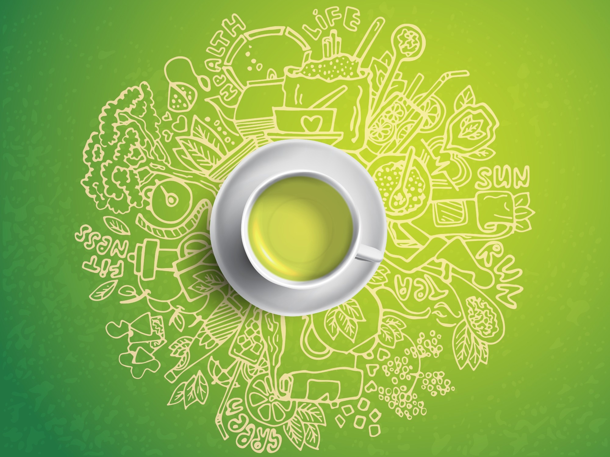 Study: Associations of green tea, coffee, and soft drink consumption with longitudinal changes in leukocyte telomere length. Image Credit: Kirasolly / Shutterstock