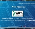 B Medical Systems’ Solar Direct Vaccine Refrigerator and Ice-Pack Freezer, the TCW40SDD, Receives the ACT Label