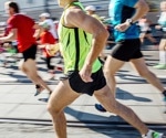 Marathon running temporarily reduces brain myelin levels