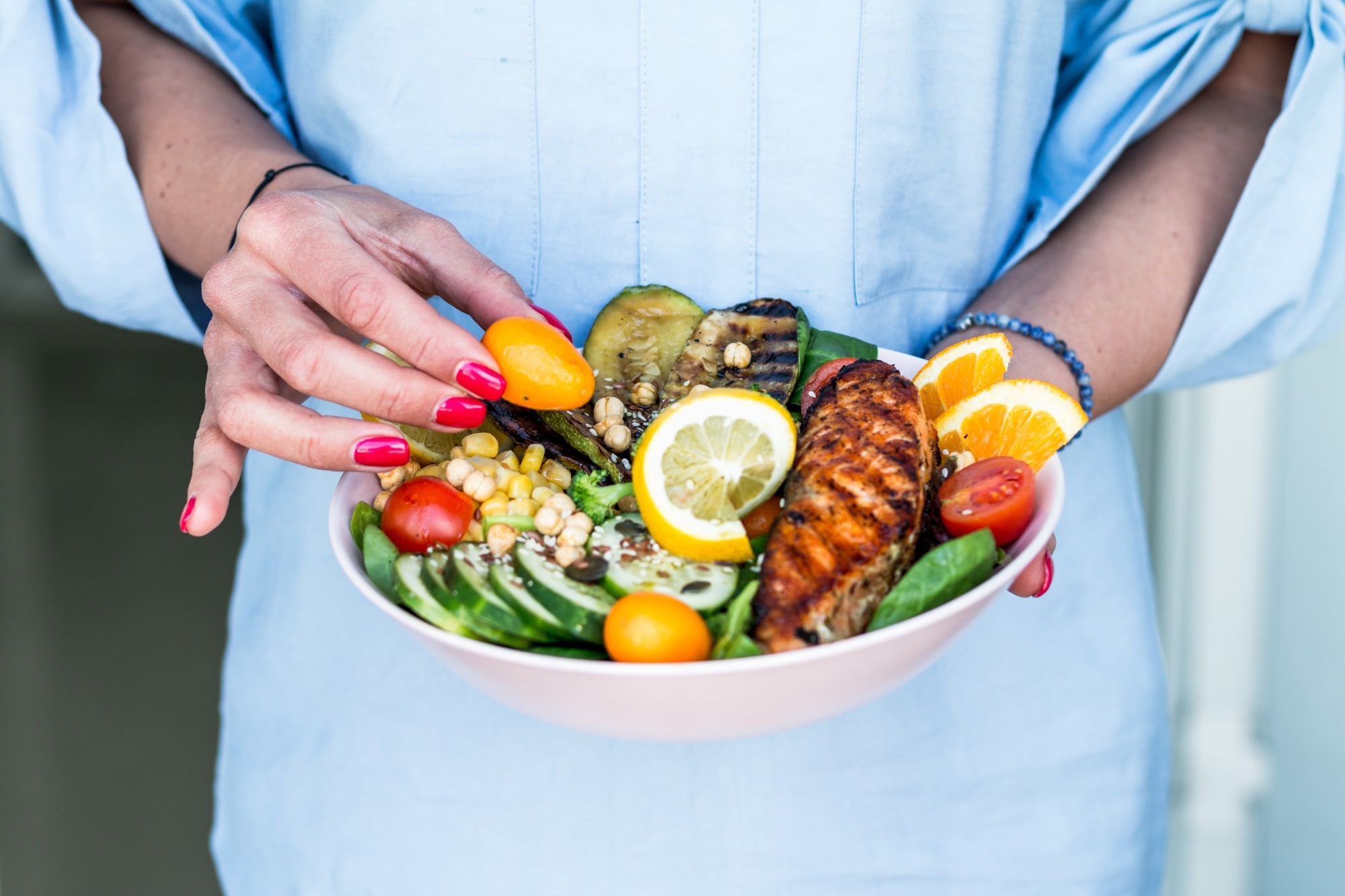 Study: Association between modified Mediterranean diet score and menopause-specific quality of life and symptoms: a cross-sectional study. Image Credit: Nina Jovic / Shutterstock