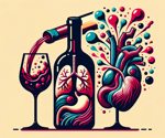 Light and moderate wine consumption linked to lower risk of cardiovascular complications